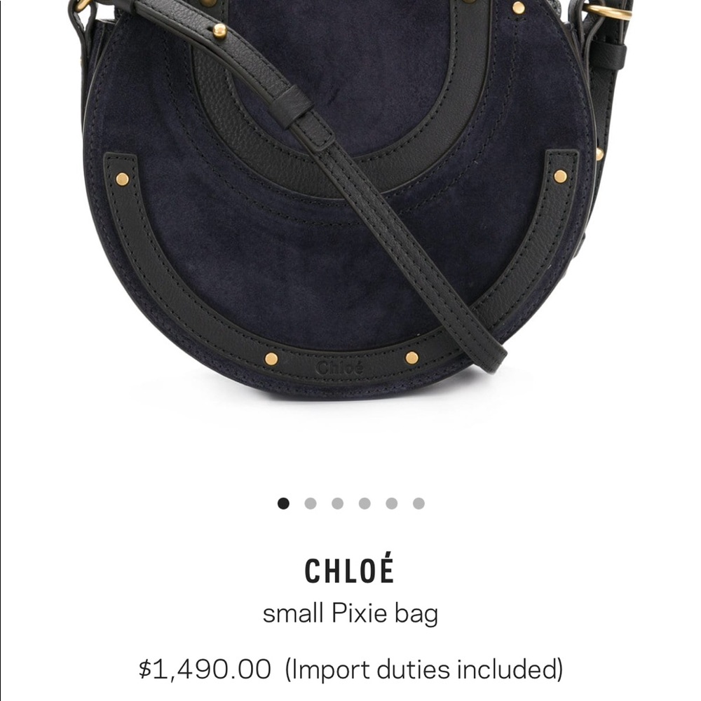 【sold】New Authentic Chloe small pixie bag - Picture 2 of 8